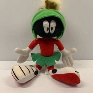 Warner Bros. Marvin the Martian Plush - Green Hood, Red Body, White Gloves